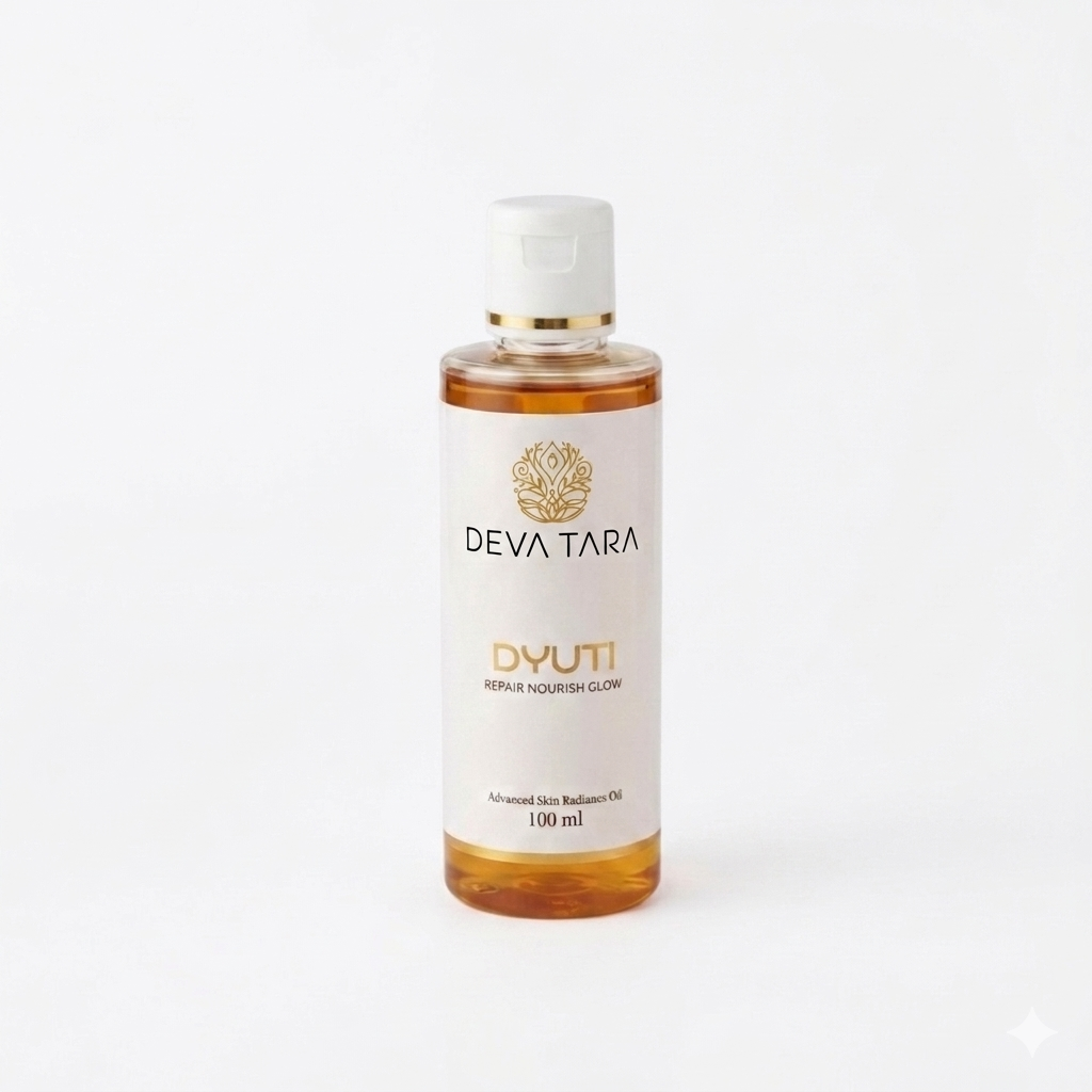 Dyuti Oil – Ayurvedic Skin Care Oil for Pigmentation, Dark Spots, Sun Tan & Natural Glow (100ml)